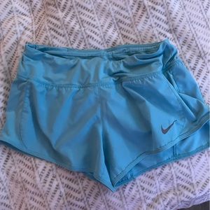 Nike blue shorts